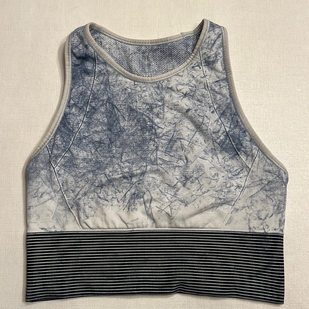 Lululemon Ebb To Street Tie Dye Bra